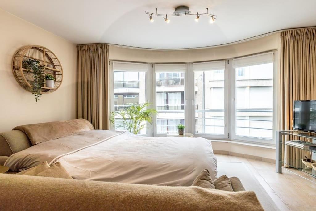 Top Studio Knokke Bij Zeedijk! Exteriör bild