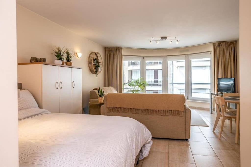 Top Studio Knokke Bij Zeedijk! Exteriör bild