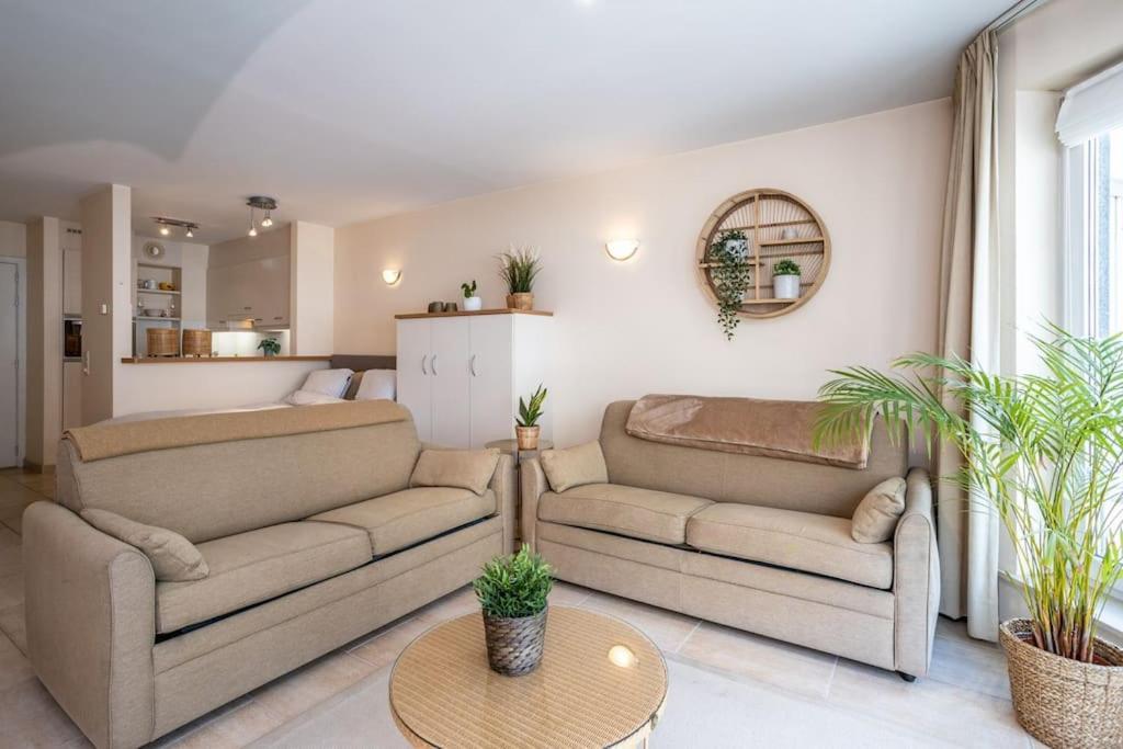 Top Studio Knokke Bij Zeedijk! Exteriör bild