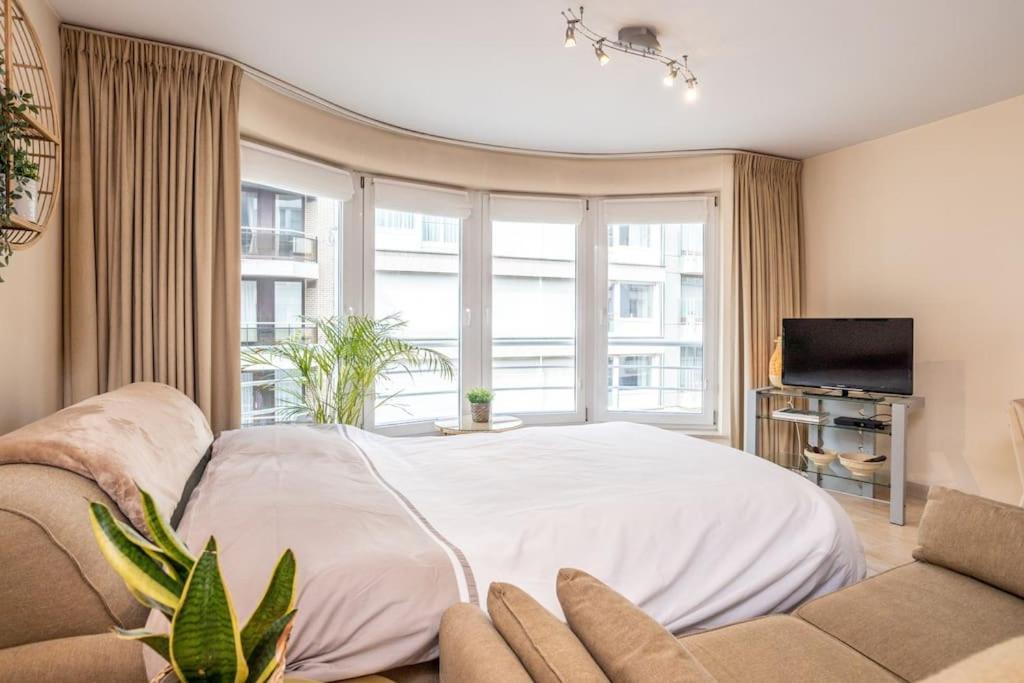 Top Studio Knokke Bij Zeedijk! Exteriör bild